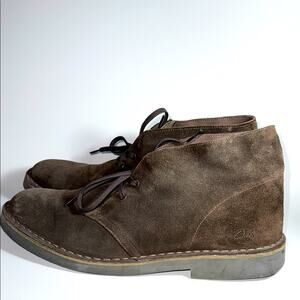 Clarks Desert Boot Evo men’s brown suede size 10.5